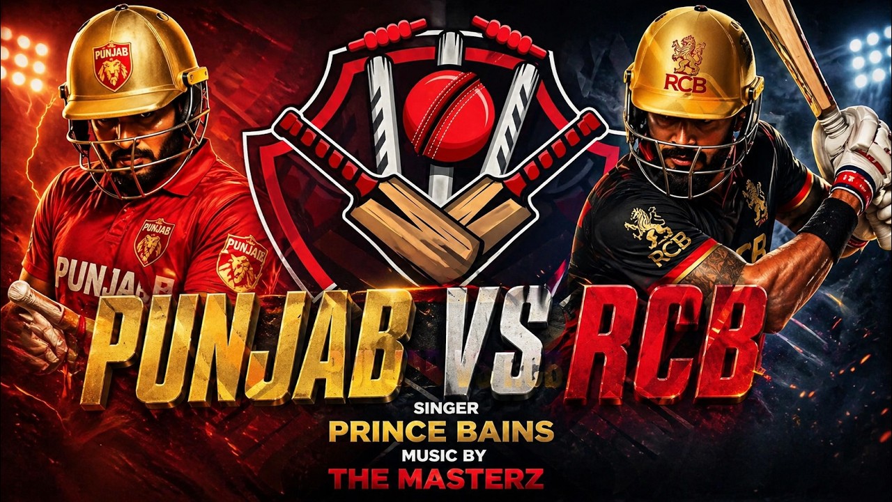 PBKS VS RCB | Latest new song | prince bains | the masterz | Punjab kings vs rcb |new punjabi song