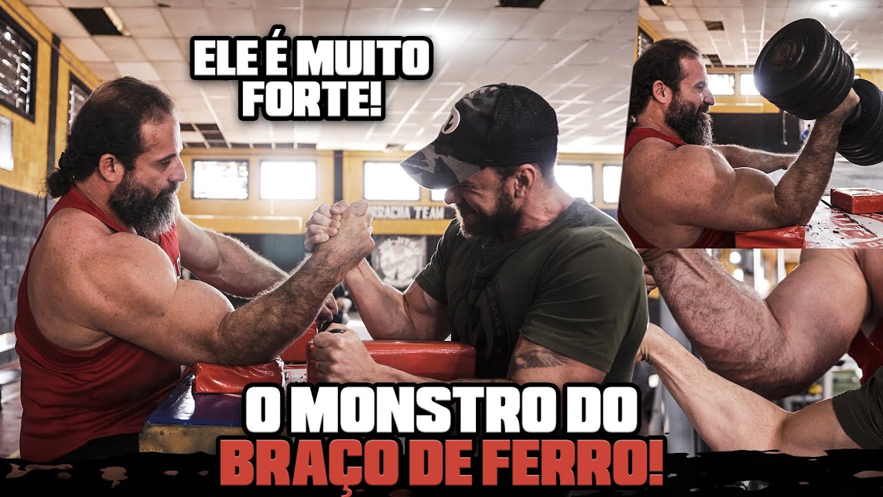 O ATLETA MAIS FORTE DO BRASIL! WAGNER BORTOLATO ENSINA TODAS AS TÉCNICAS DO BRAÇO DE FERRO!