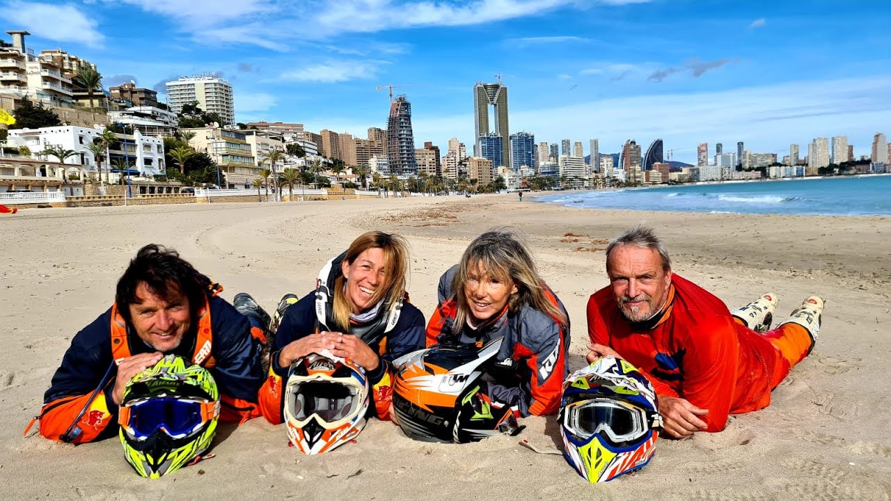 Spain in winter with KTM 500exc-f, 350 exc and 350 freeride