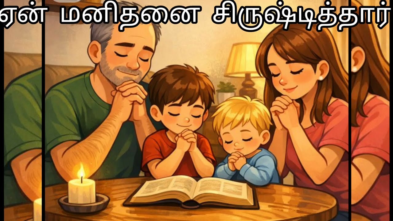 ஏன் மனிதனை சிருஷ்டித்தார், why did he create us