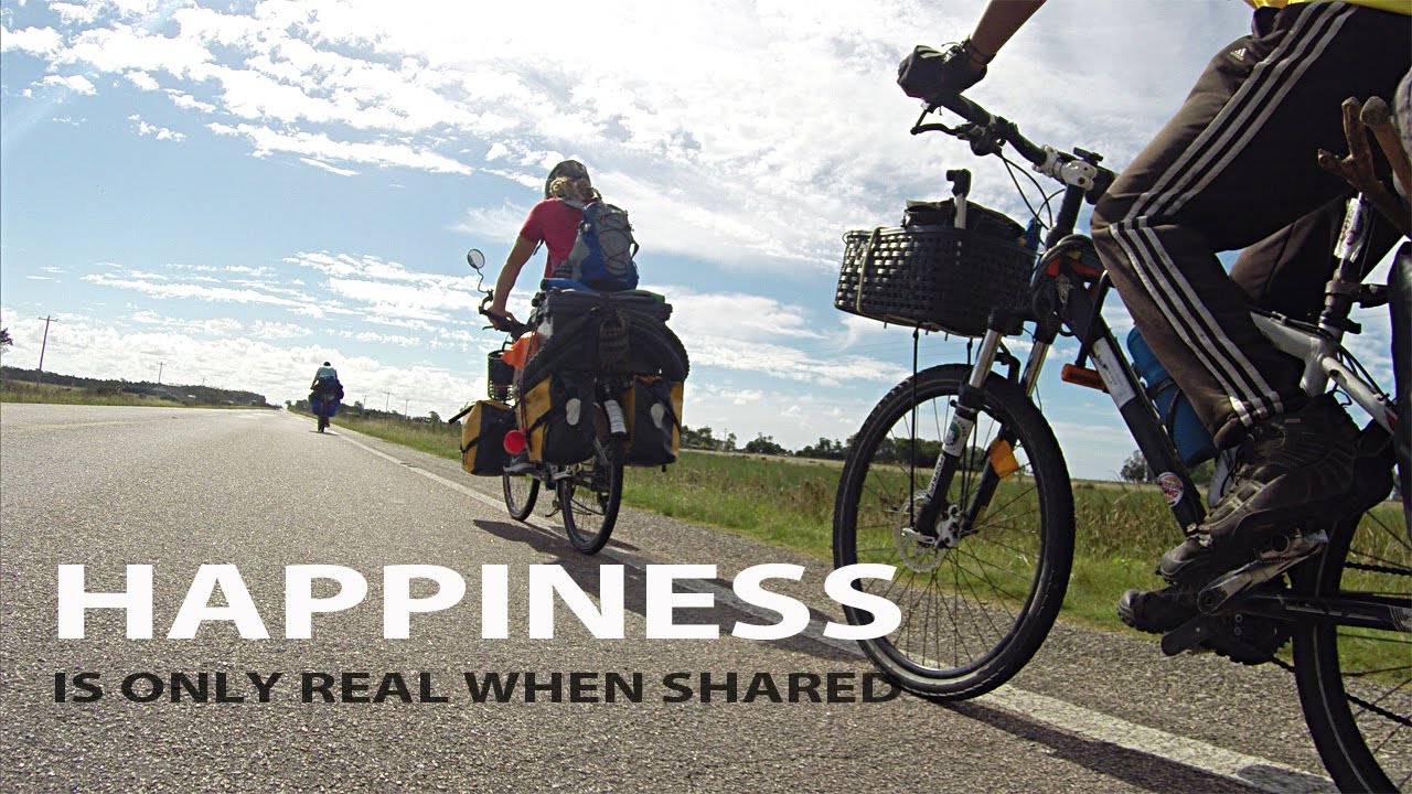 LA VERDADERA FELICIDAD SIEMPRE ES COMPARTIDA - BIKING TOURING, BRASIL