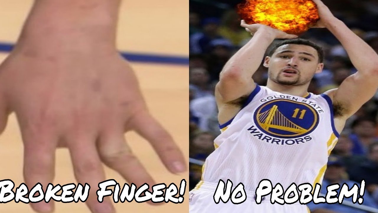 Klay Thompson Playing through Injuries Compilation