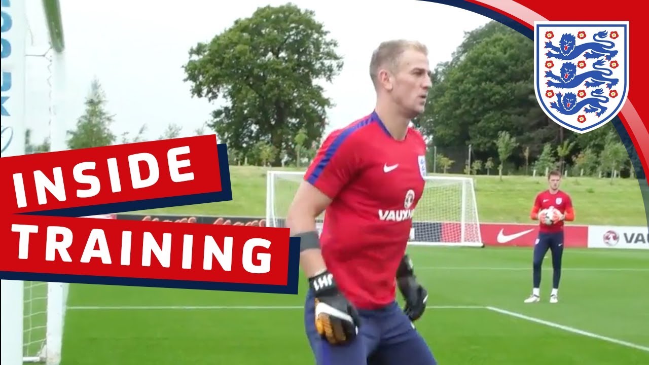Hart, Butland, Heaton & Woodman in an Intense Goalkeeping Session | Inside Training