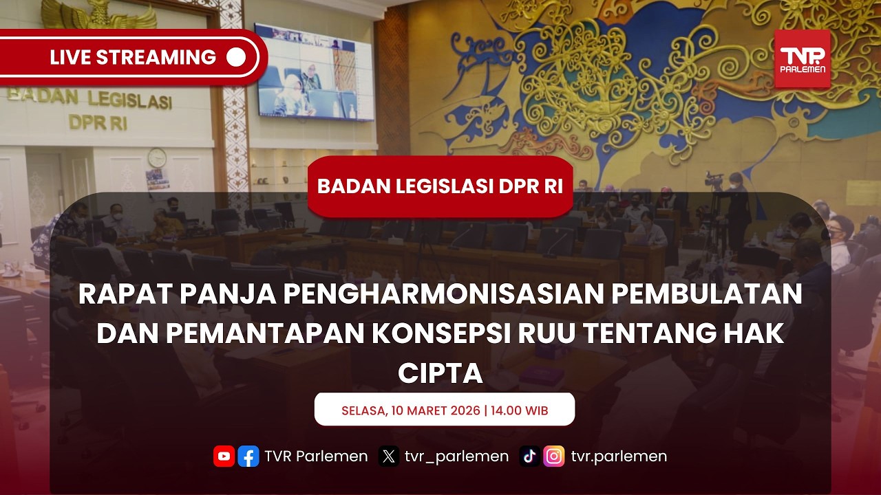 BALEG DPR RI RAPAT PANJA PENGHARMONISASIAN TENTANG PERUBAHAN RUU HAK CIPTA