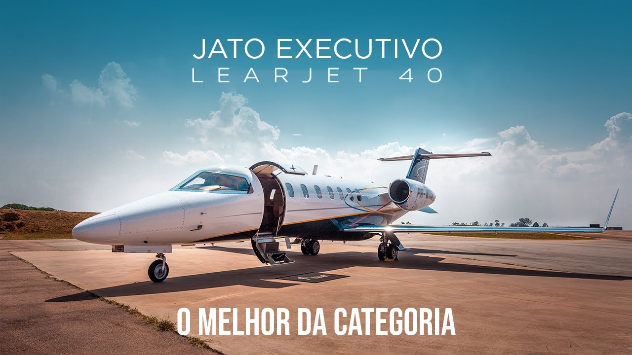 Jato Executivo LEARJET 40 - O Melhor da Categoria