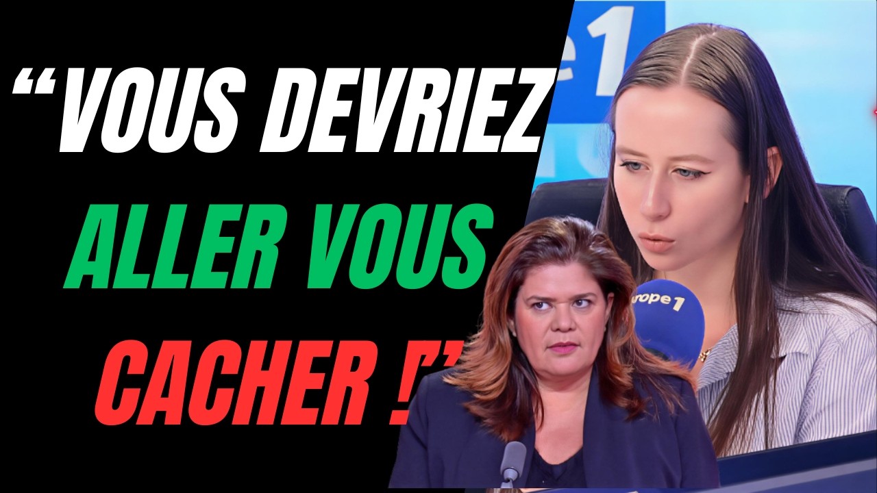 ALICE CORDIER HUMILIE RAQUEL GARRIDO (EX-LFI) EN DIRECT SUR LE MEURTRE DE QUENTIN