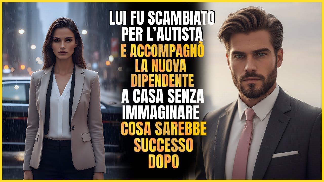 LUI FU SCAMBIATO PER L’AUTISTA… E PORTÒ A CASA LA NUOVA DIPENDENTE SENZA IMMAGINARE IL DESTINO