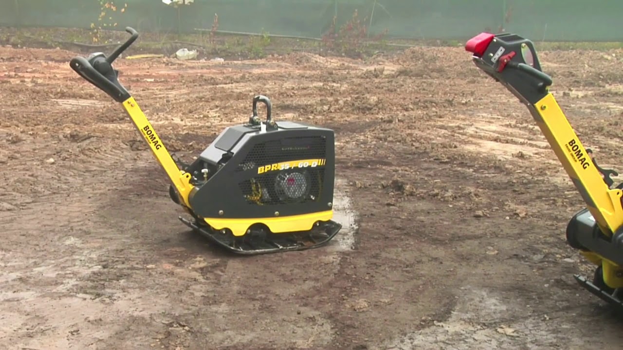 Představení vibračních desek BOMAG BPR