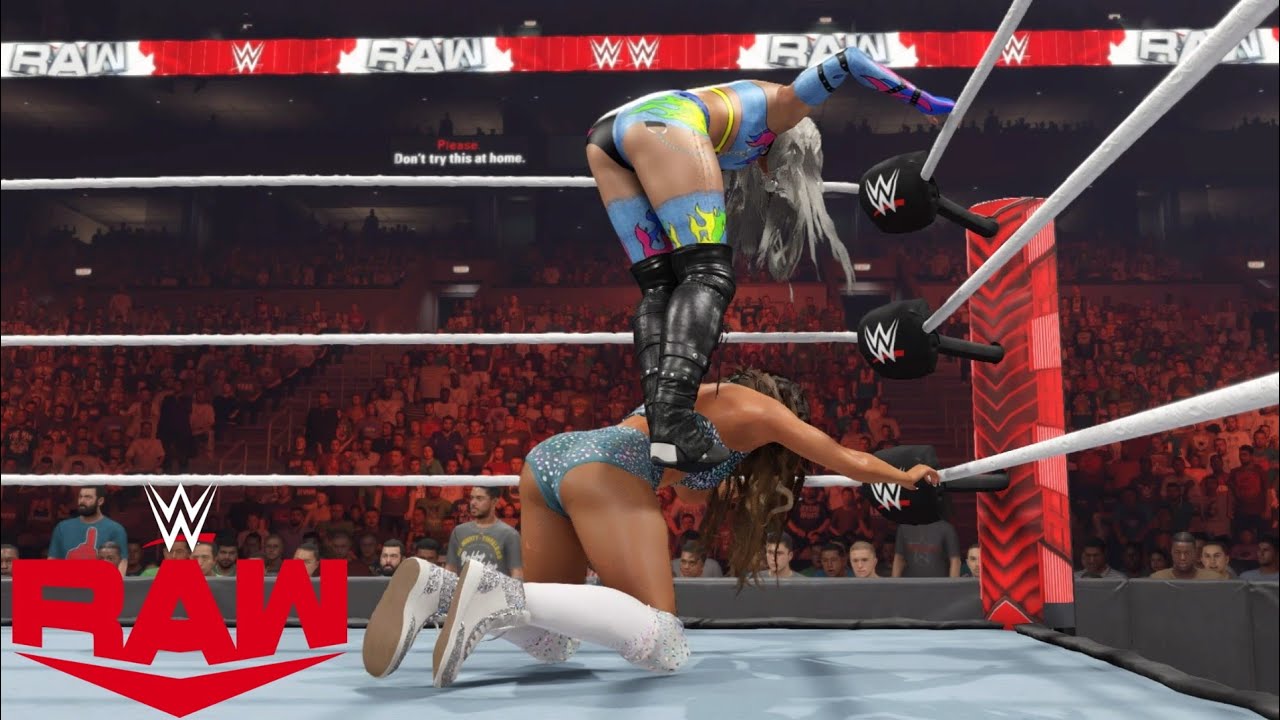 WWE 2K23 RAW N.1 CONTENDER FOR THE TAG TITLES - ALEXA BLISS & LIV MORGAN VS CHELSEA GREEN & CARMELLA