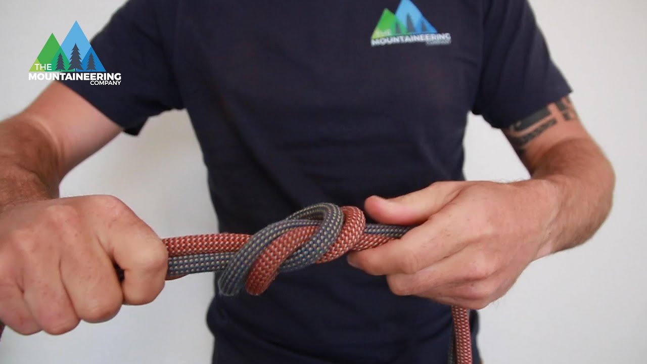 The Mountaineering Company | Tying Ropes Together for abseiling / rappelling.
