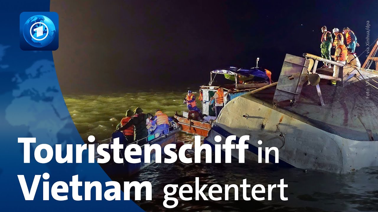Tote nach Ungl&uuml;ck in Vietnam: Touristenschiff in Halong-Bucht gekentert