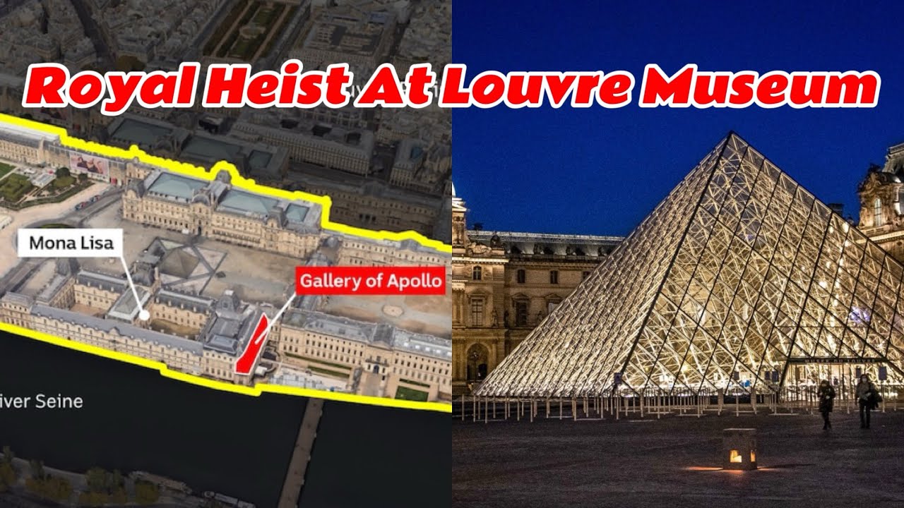 Shocking Heist at the Louvre | Priceless Napoleon Jewels Stolen in Minutes!