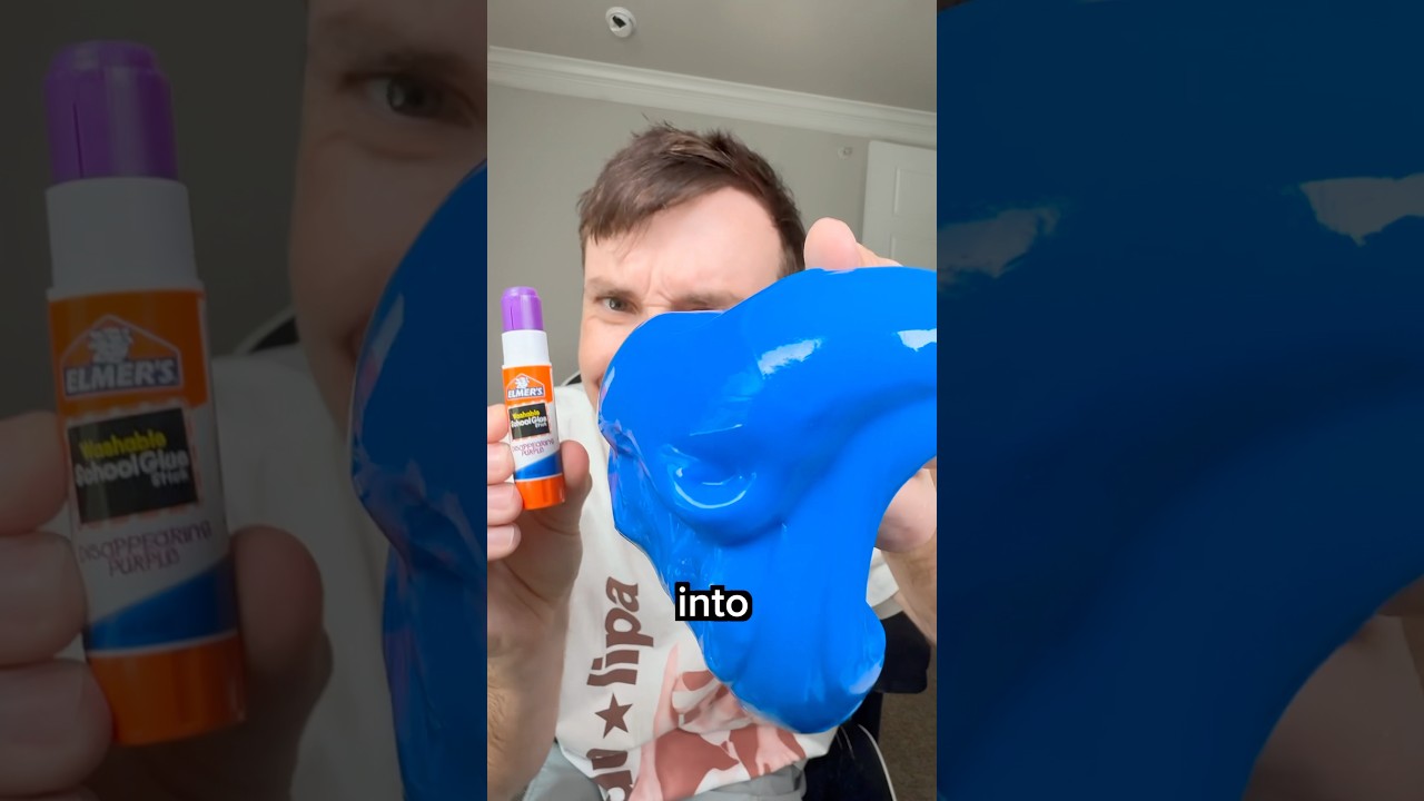 Can a Gluestick turn into a SLIME? 🤔 DIY SLIME RECIPE