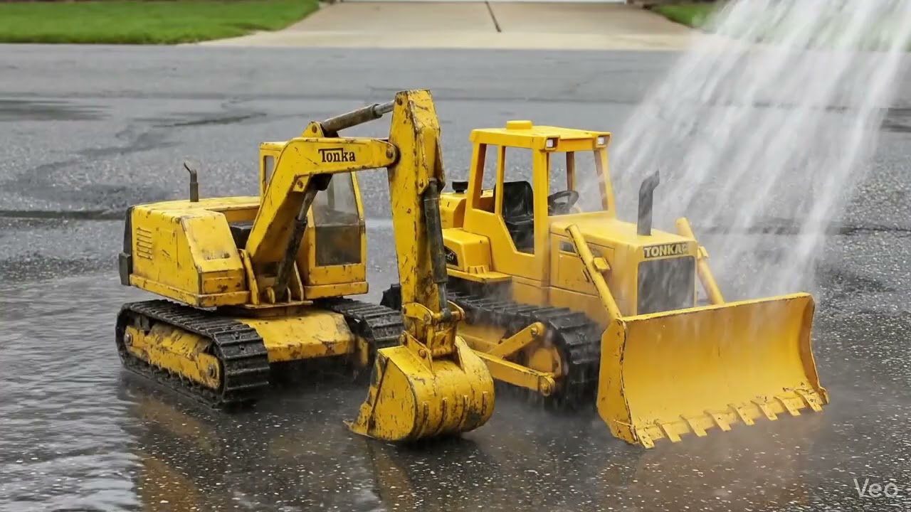 Heavy Metal & High Pressure: Cleaning 1970s Tonka Toys After a Muddy Job