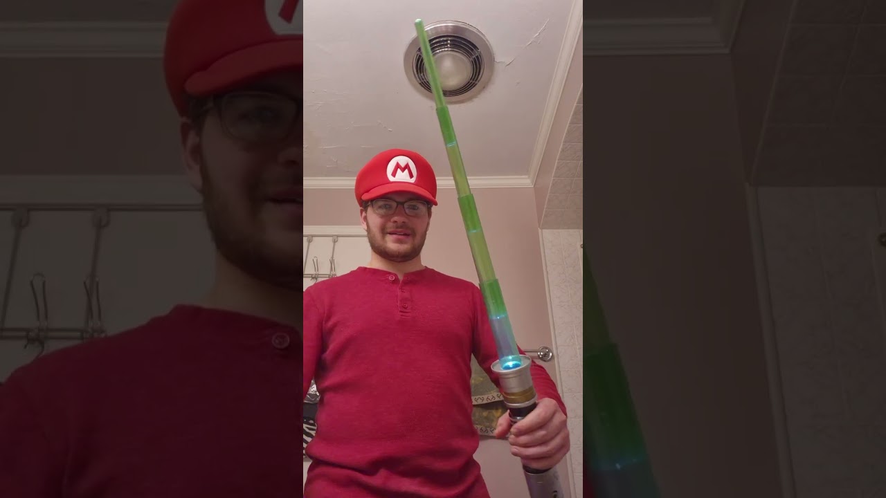 My First Ever In person (New Lightsaber) Video!