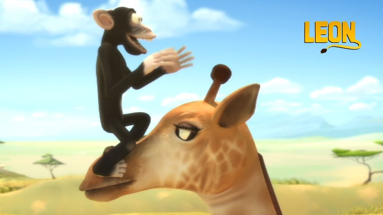 Mecano-Giraffe | Leon the Lion | 75' Compilation | Crazy animals