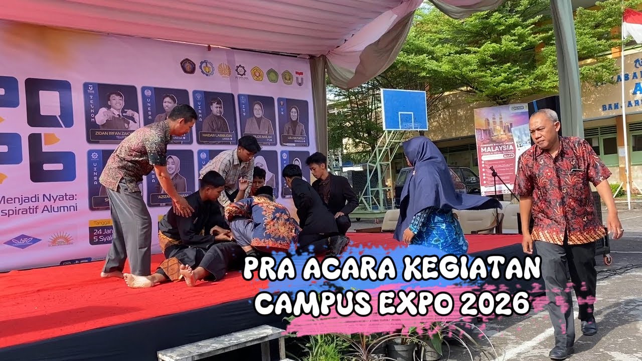 PRA ACARA KEGIATAN CAMPUS EXPO PENUH HARU
