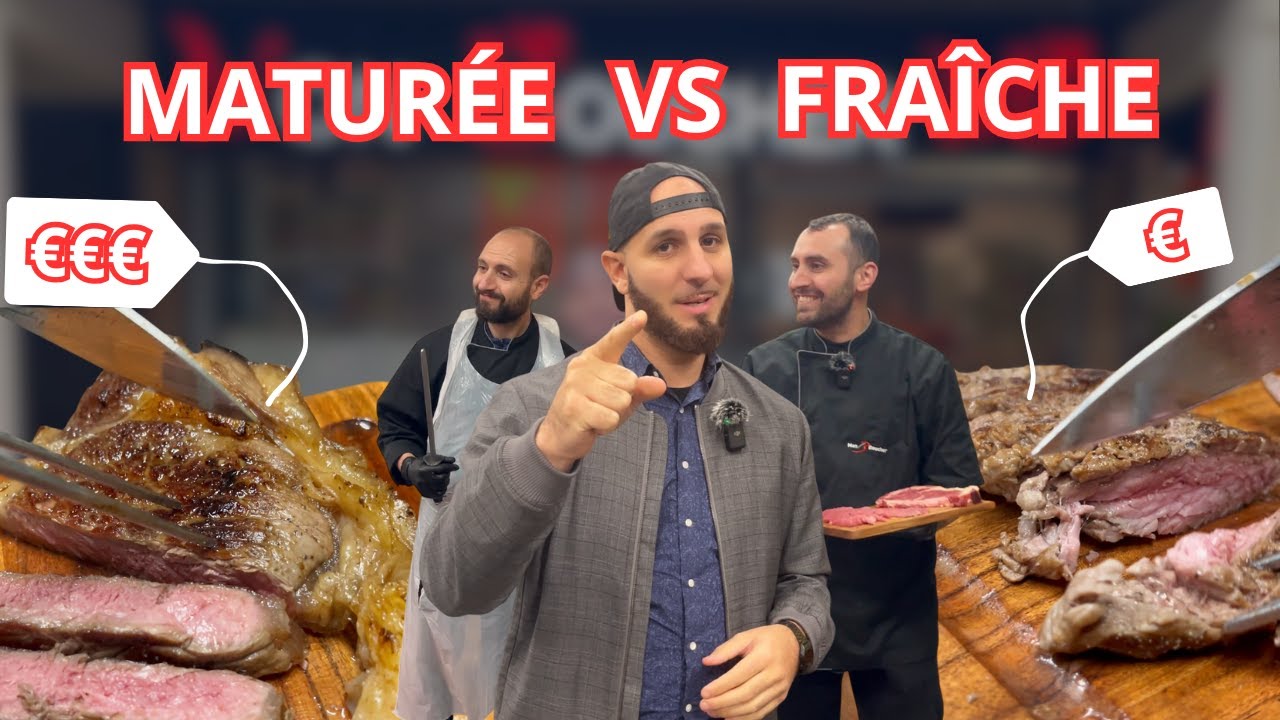 VIANDE MATURÉE VS VIANDE FRAÎCHE CHEZ IDRIS MON BOUCHER - SAMNIGHT
