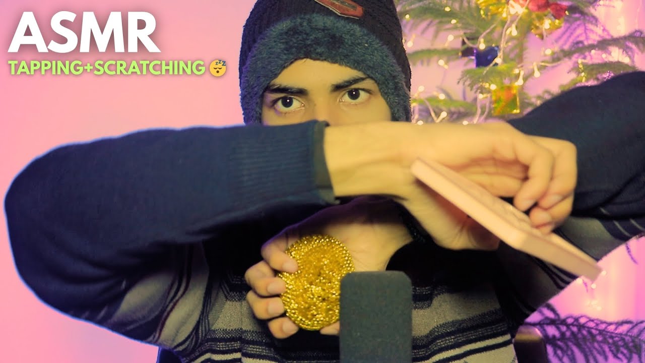 ASMR Mouth Sounds, Tapping & Scratching for Deep Sleep 😴