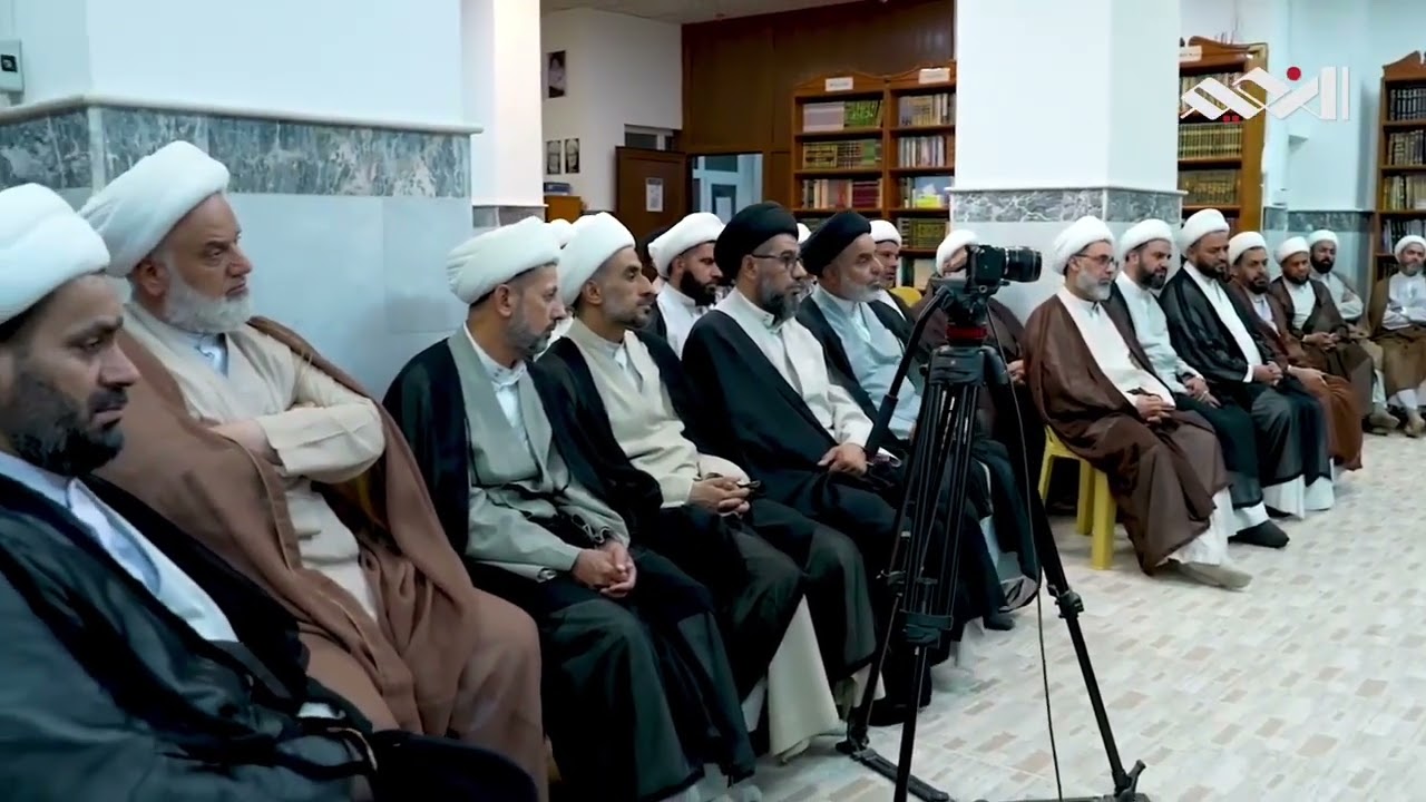 محاضرة المرجع الديني الشيخ اليعقوبي بعنـوان {مَا عِنْدَكُمْ يَنْفَدُ وَمَا عِنْدَ اللَّهِ بَاقٍ} 