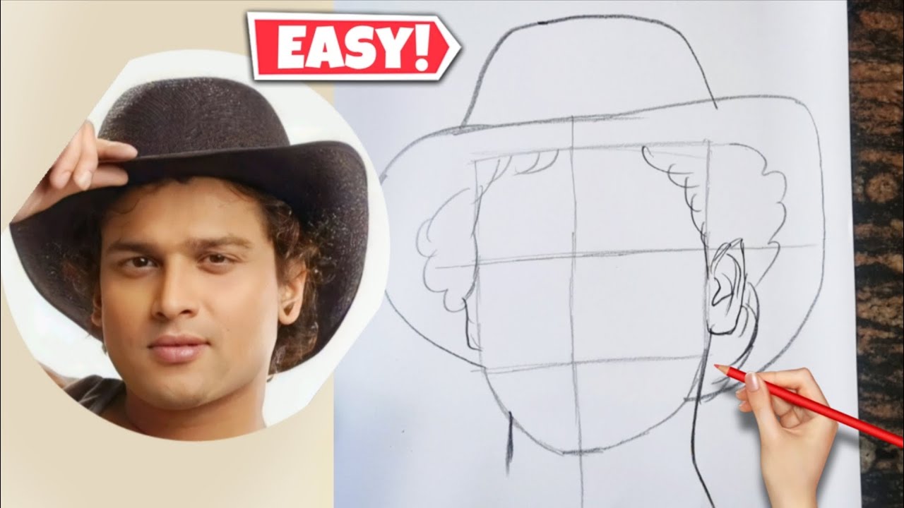 Zubeen Garg Drawing | How to draw Zubeen Garg #zubeengarg #drawing