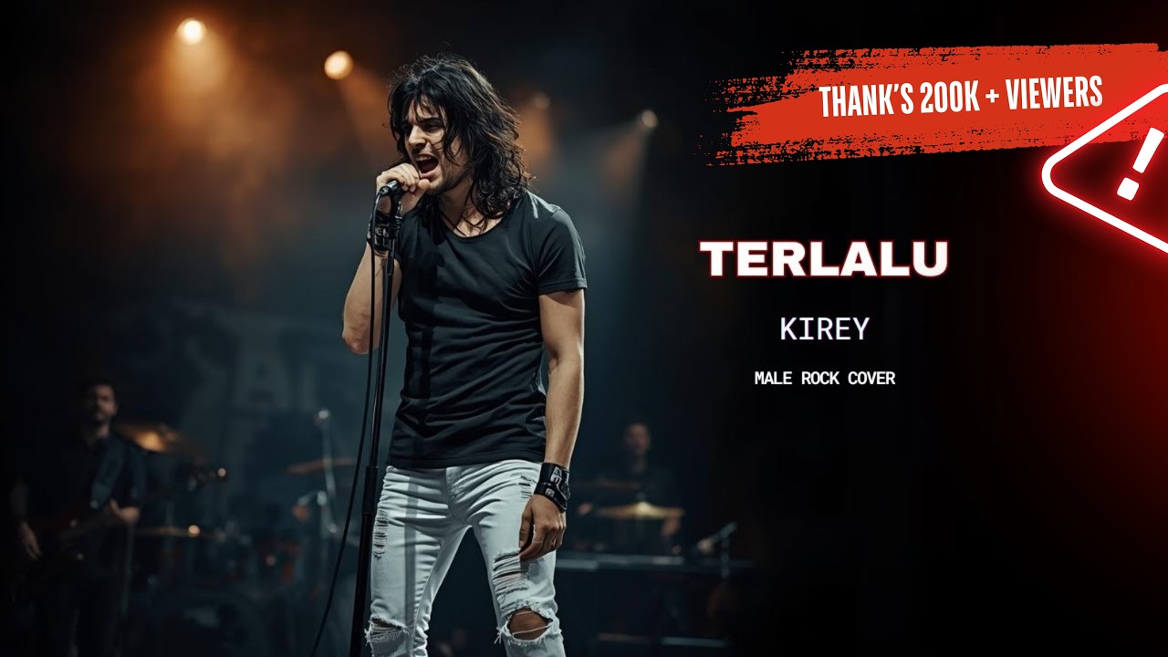 Kirey – TERLALU | Rock Ballad 90’an | Key Tinggi, Chorus Meledak