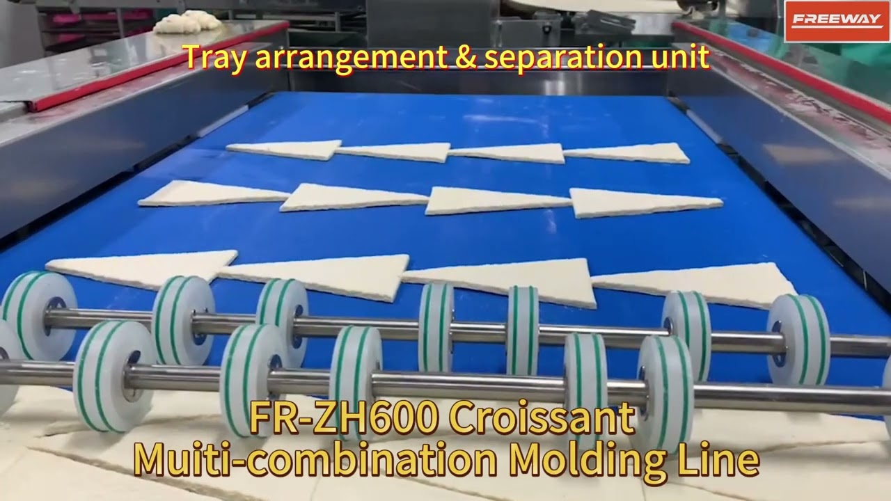 FR ZH600 Croissant Muiti combination Molding Line 1 