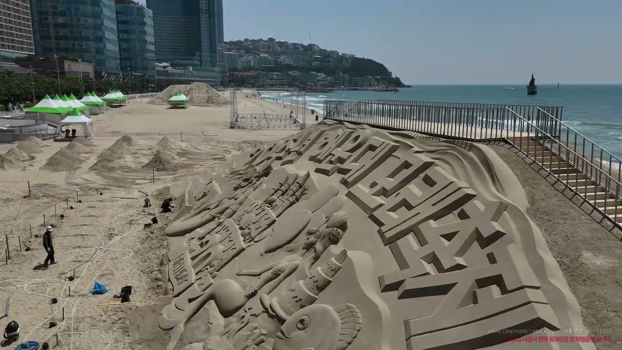 DJI 0009 01 부산해운대구중동1391 4 해운대해수욕장 250512 11 altL 24mm DJI Mini4 Pro 3840 59 94fps 드론영상소스
