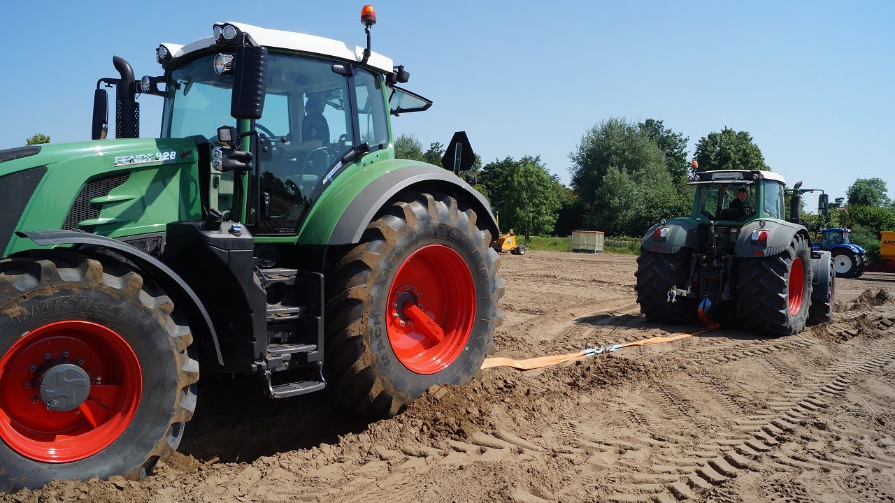 Fendt VarioGrip het geïntegreerde bandendrukregelsysteem. Trekkerweb