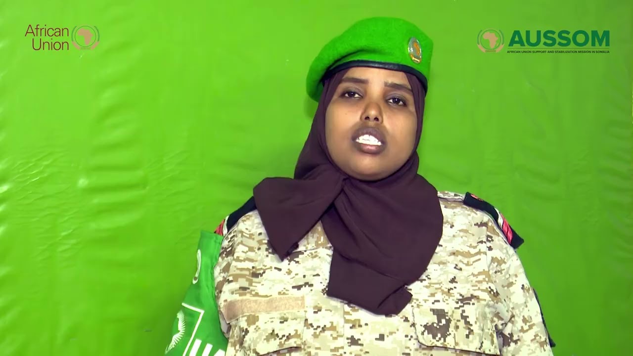 #WomenInAUSSOM | Cpl. Mane Yussuf Mohamed, AUSSOM Sector 4