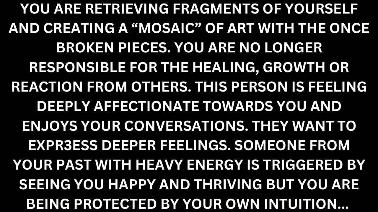 This person enjoys your conversations & wants to express deeper feelings. [Collective Tarot Reading]