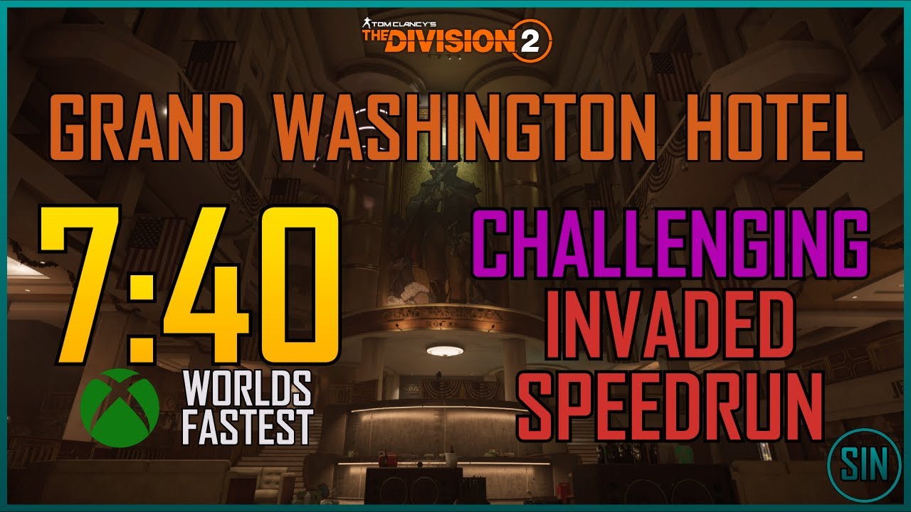 Grand Washington Hotel Speedrun - Invaded Challenging - Xbox 7m40