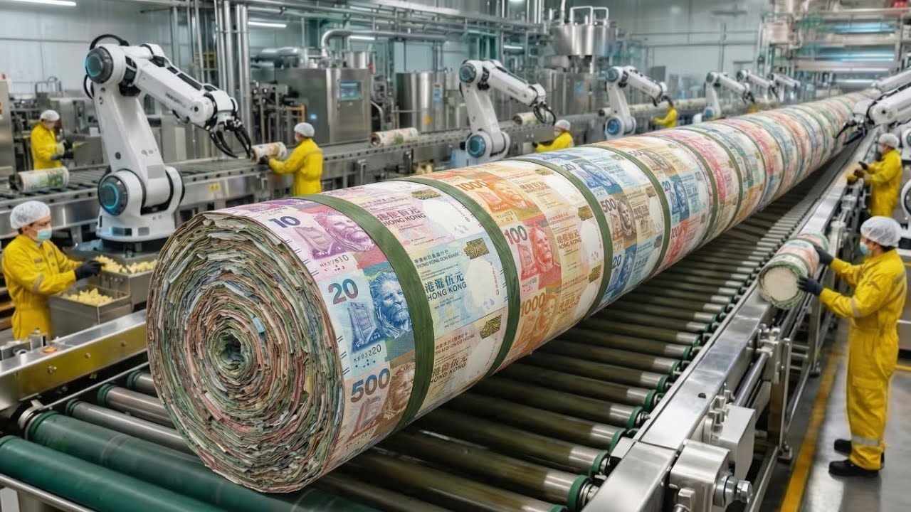 Inside the High-Tech HK Dollar Factory | How Hong Kong Prints the World&rsquo;s Most Complex Money.