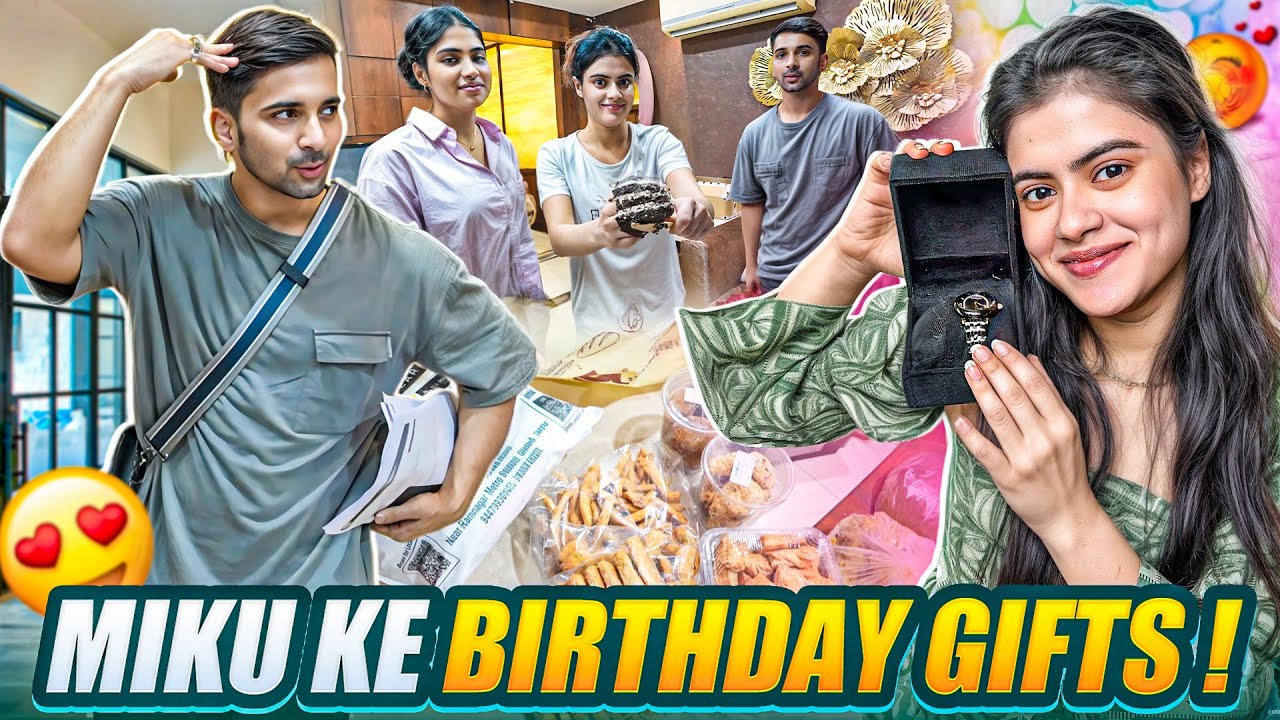 Miku ke birthday gifts