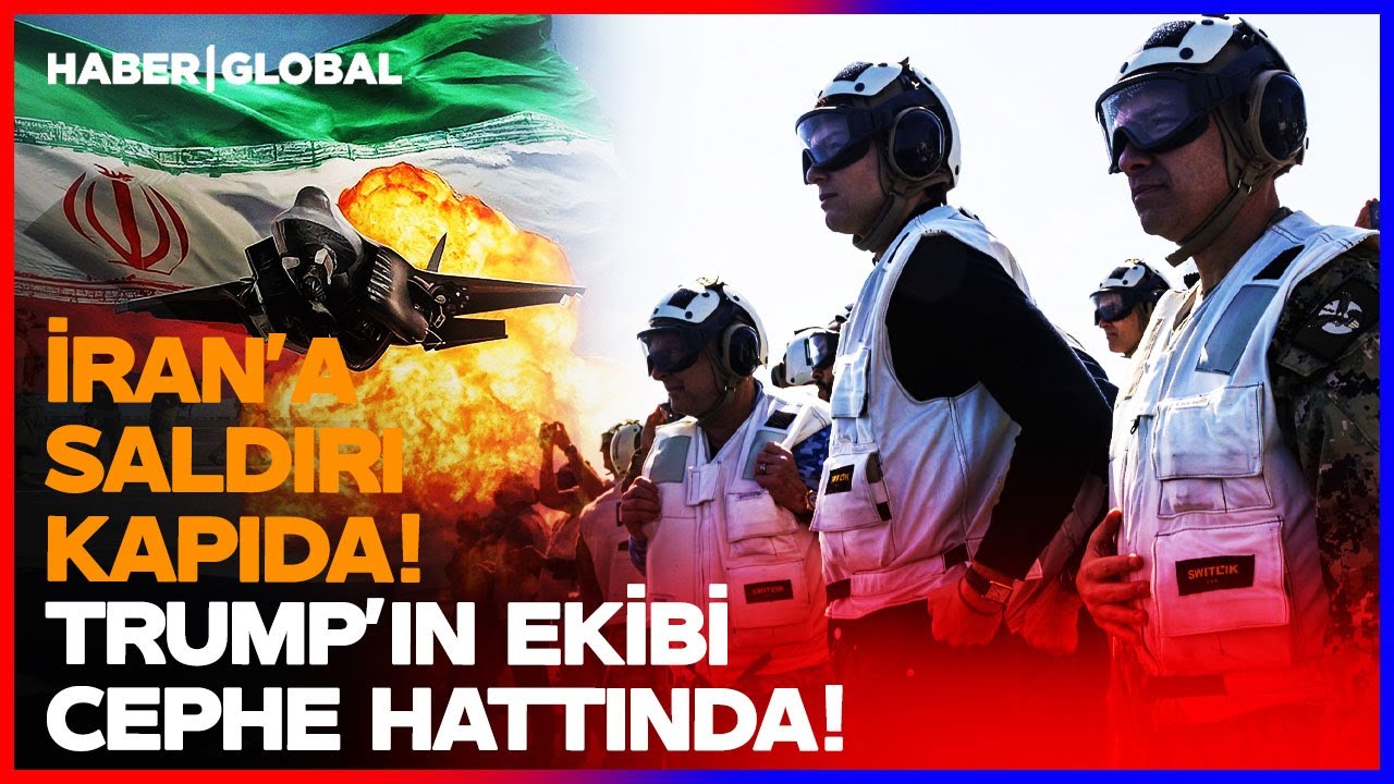 İRAN'A SALDIRI SİNYALİ! Trump'ın En Önemli İki Adamı Cephe Hattında!