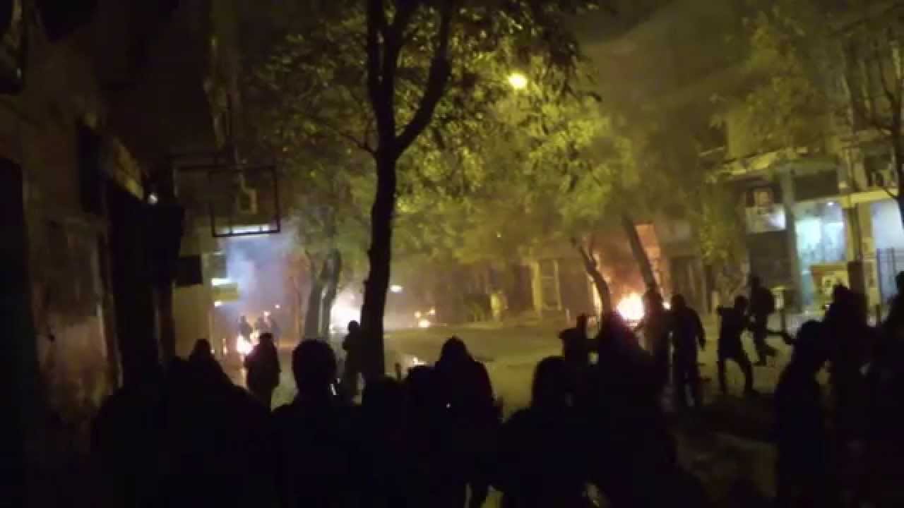 Exarcheia riots Athens 6 December 2014