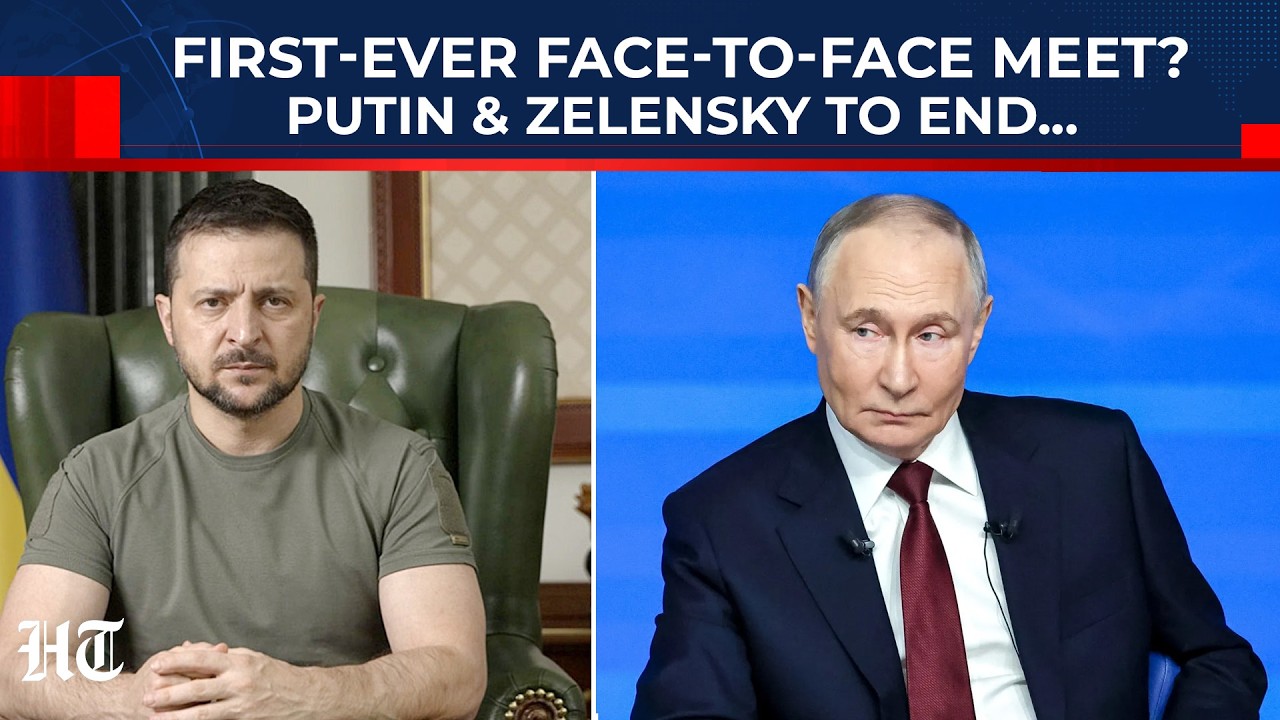 History In The Making? Despite Relentless Strikes, Putin & Zelensky May Meet After US-Brokered Talks
