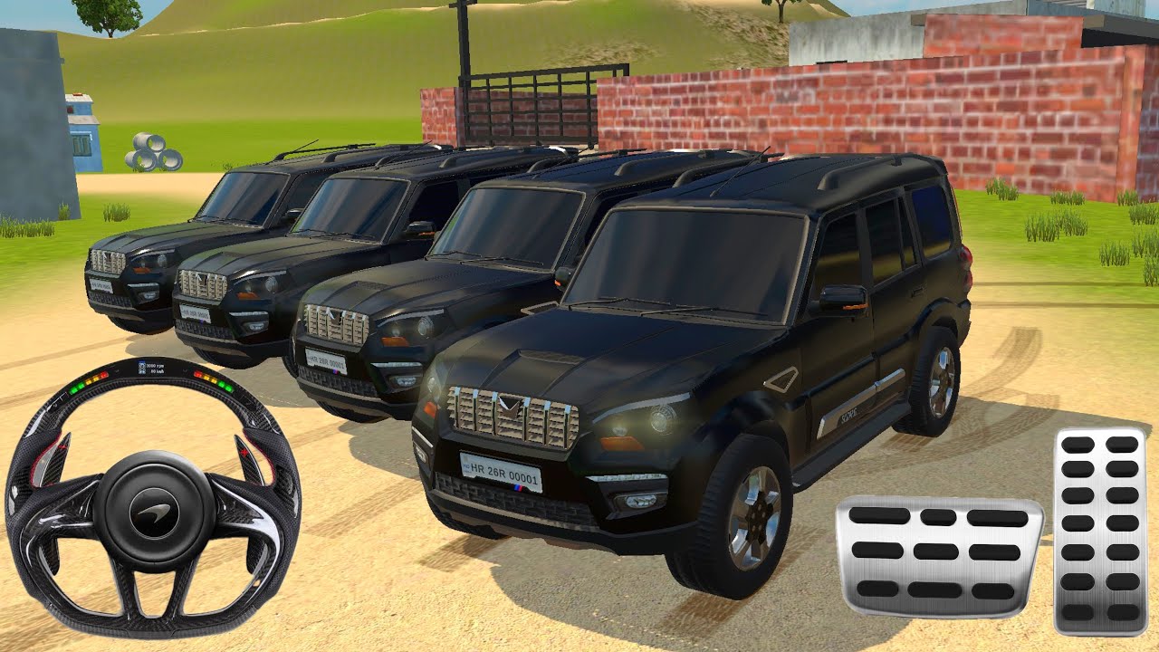 Modified Mahindra Scorpio Car Games: Indian Cars (Gadi Wala Game) - Car Game AndroidGameplay 2026