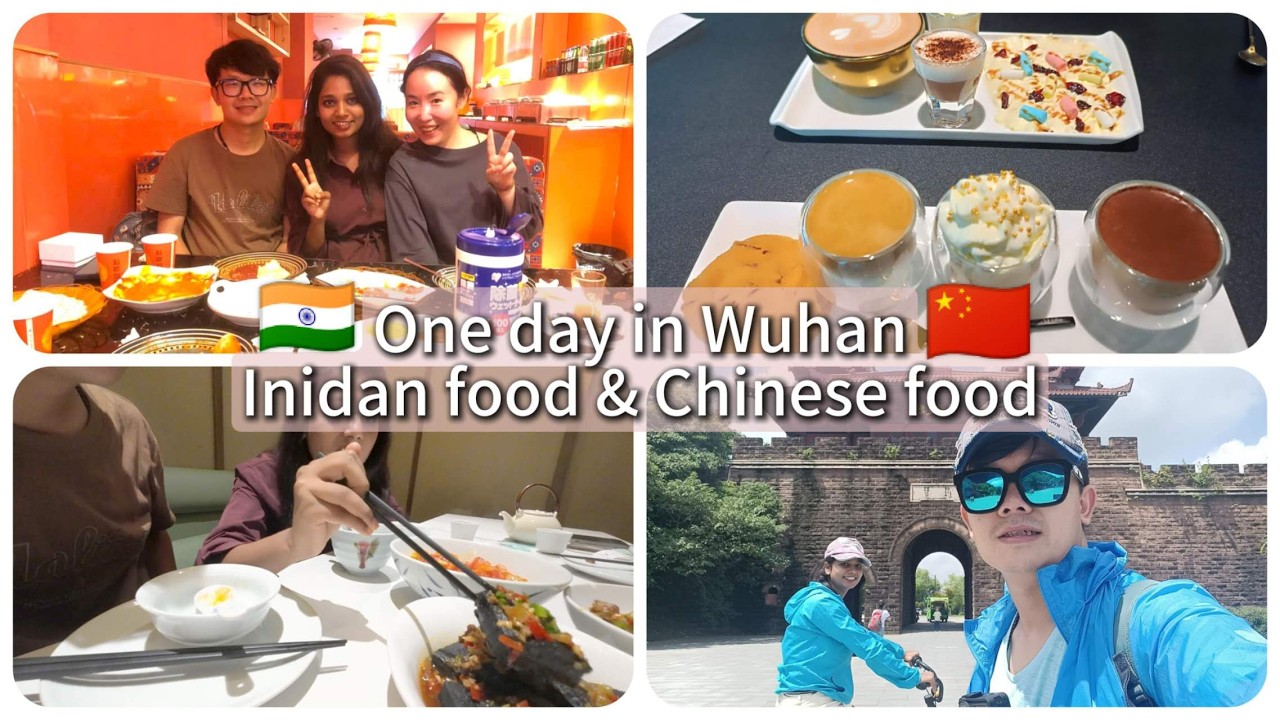 One day in Wuhan| meet our subscriber | Try Indian food | Chinese stinky tofu| Our road trip plan