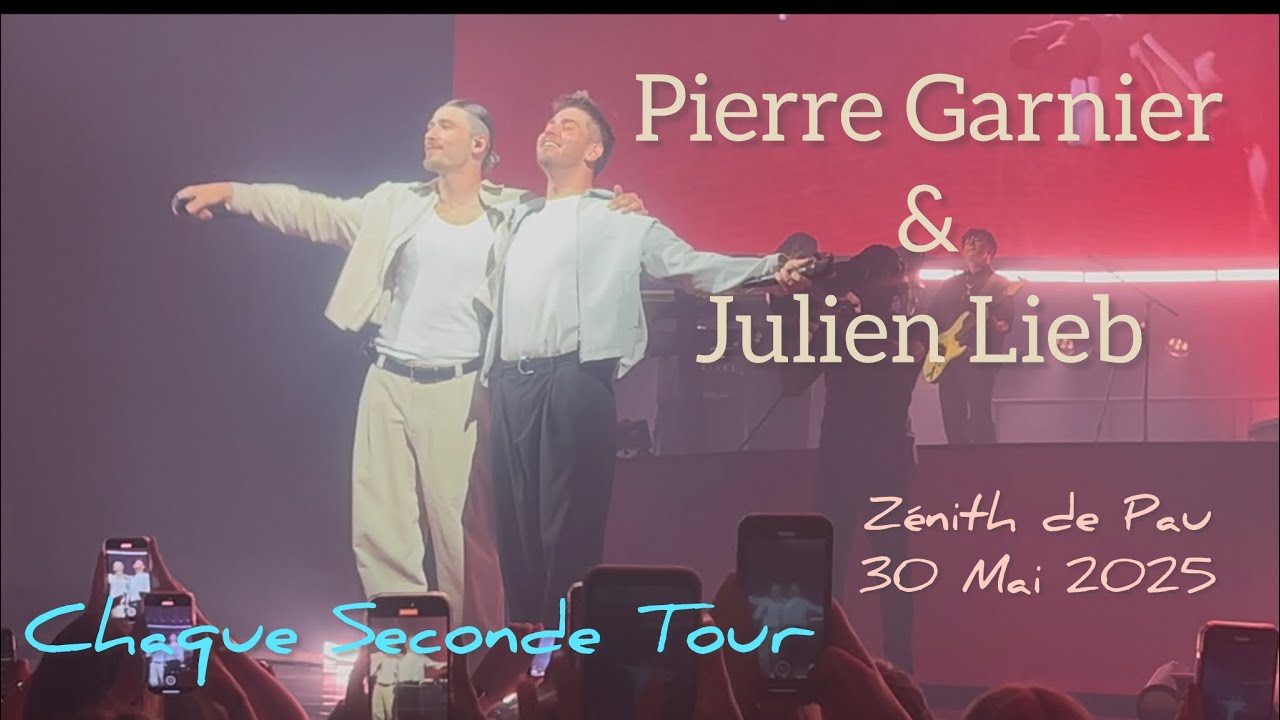 Pierre Garnier & Julien Lieb sur scène - Chaque Seconde Tour