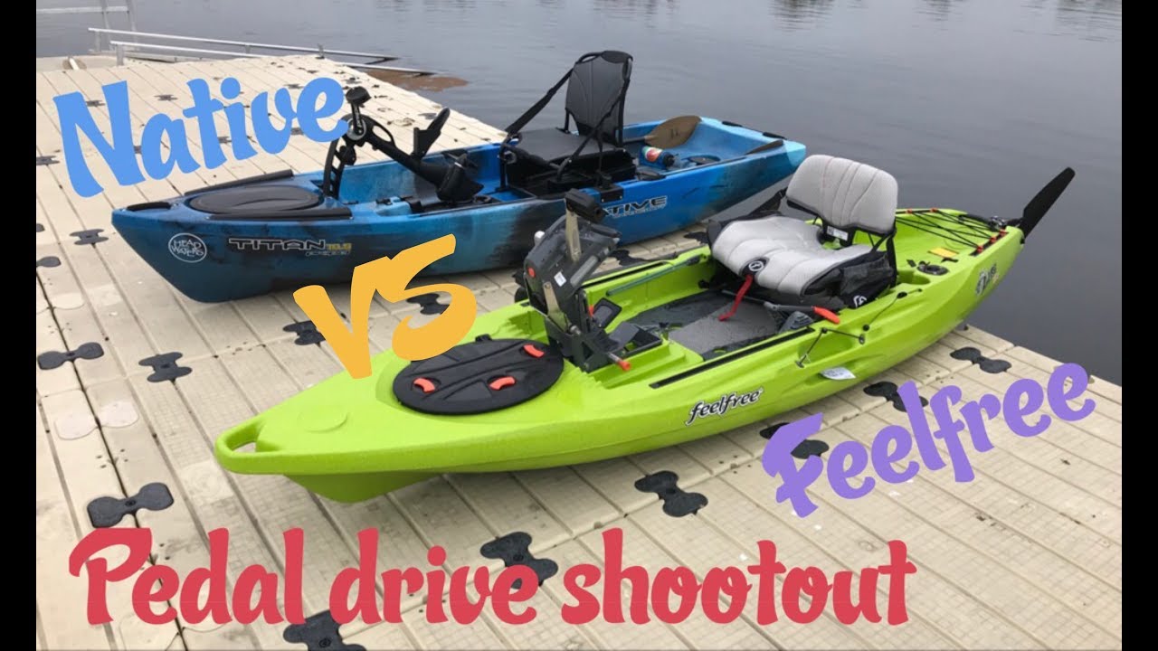 Feelfree Lure Overdrive VS Native Watercraft Titan 10.5 Propel