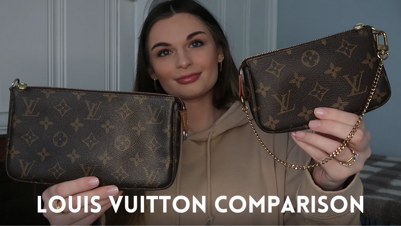 WHAT FITS: LOUIS VUITTON POCHETTE ACCESSORIES VS MINI POCHETTE