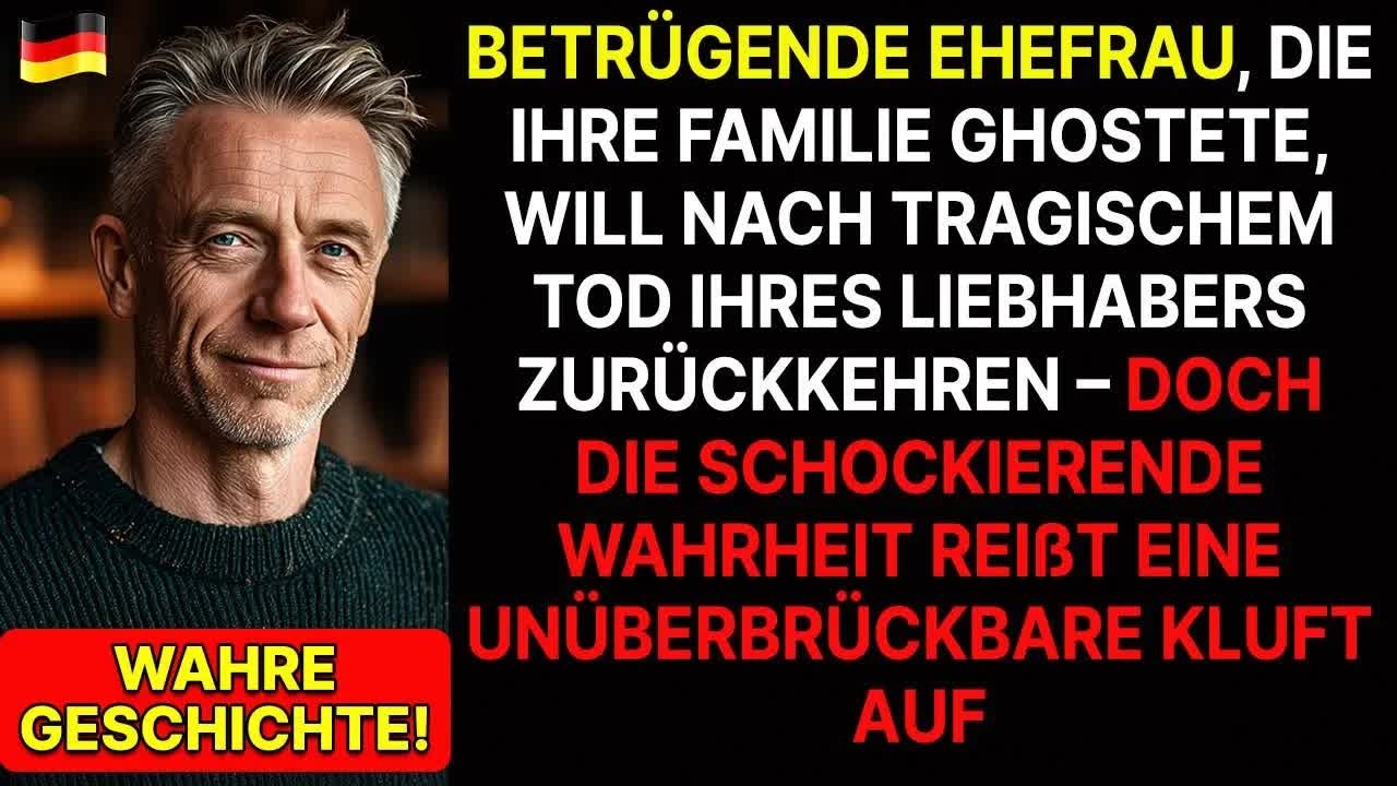 Eine untreue Ehefrau, die verschwunden war, möchte nach dem Tod ihres Geliebten zurückkehren