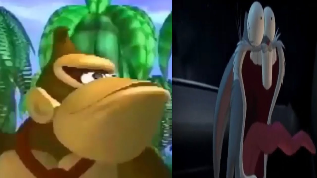 Oh These Are Pretty Cool Bananas #591 but Buggs Bunny is voicing DK&rsquo;s scream