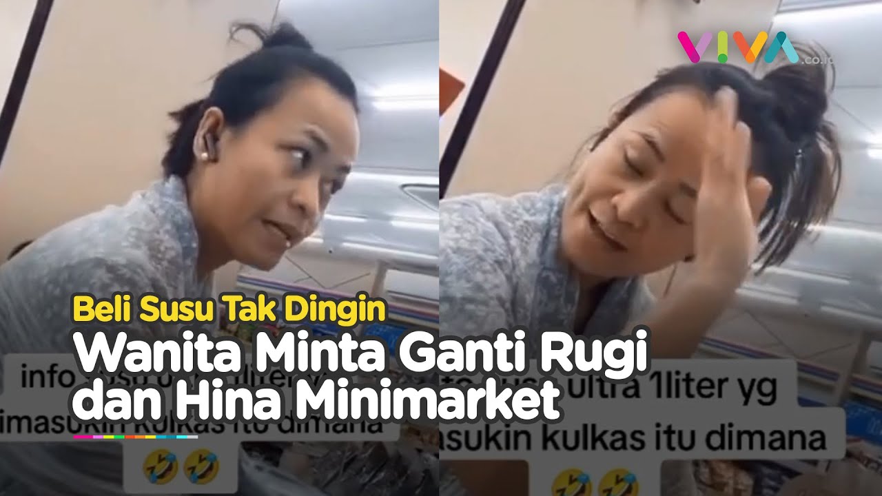 Emak-emak Ngamuk Beli Susu 1 Liter Gak Dingin, Emang Ada yang Dingin?