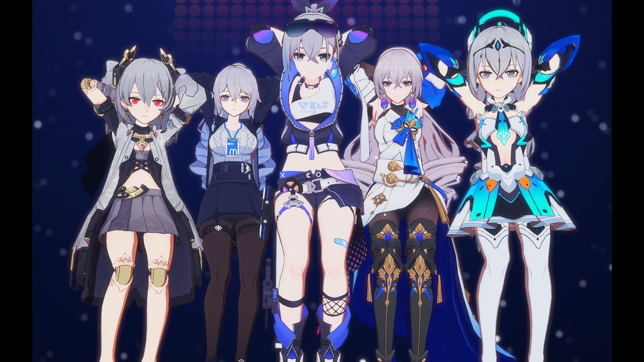【Honkai Impact 3 × Honkai：Star Rail MMD／4K／60FPS】Bronyaz【Not Shy】