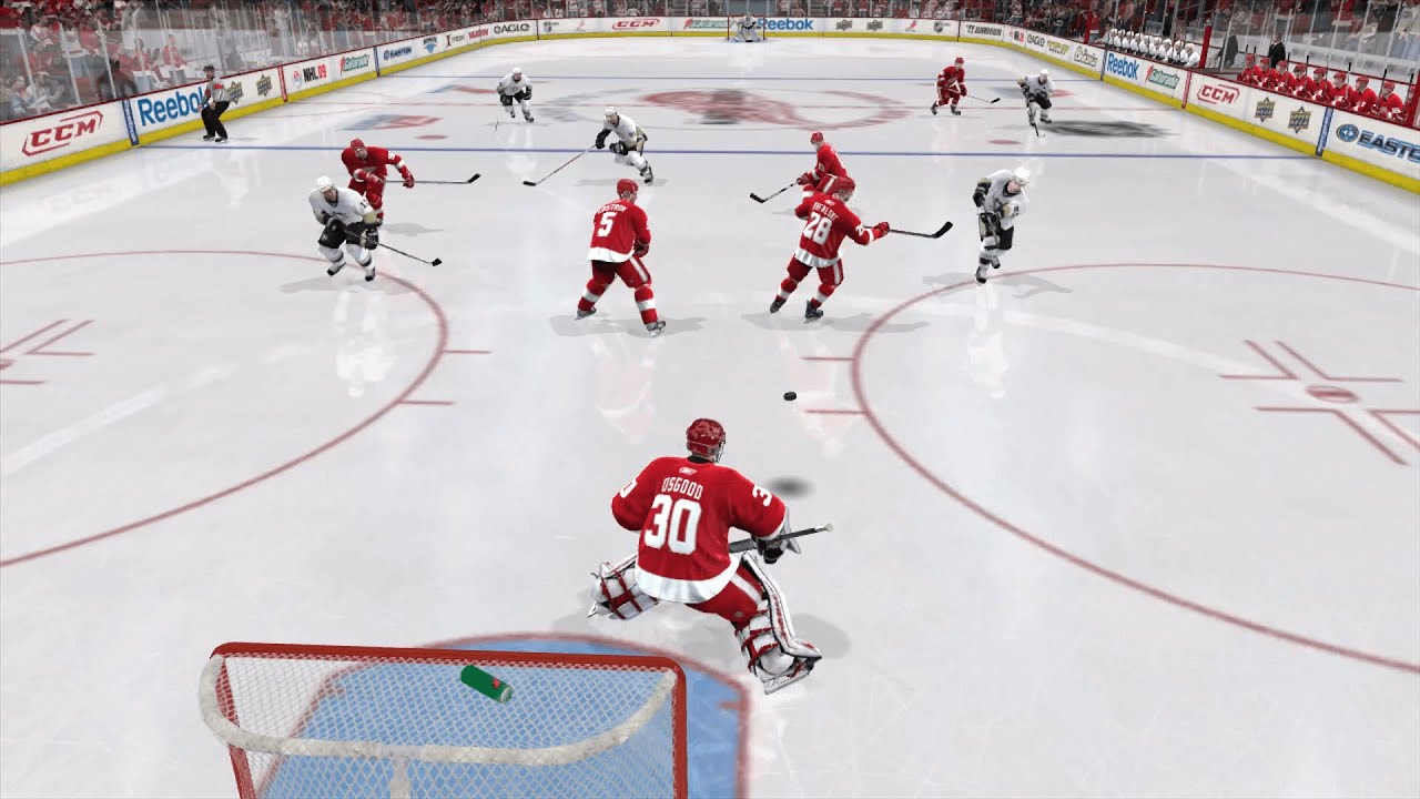 NHL 09 (Xbox 360) Gameplay No Commentary