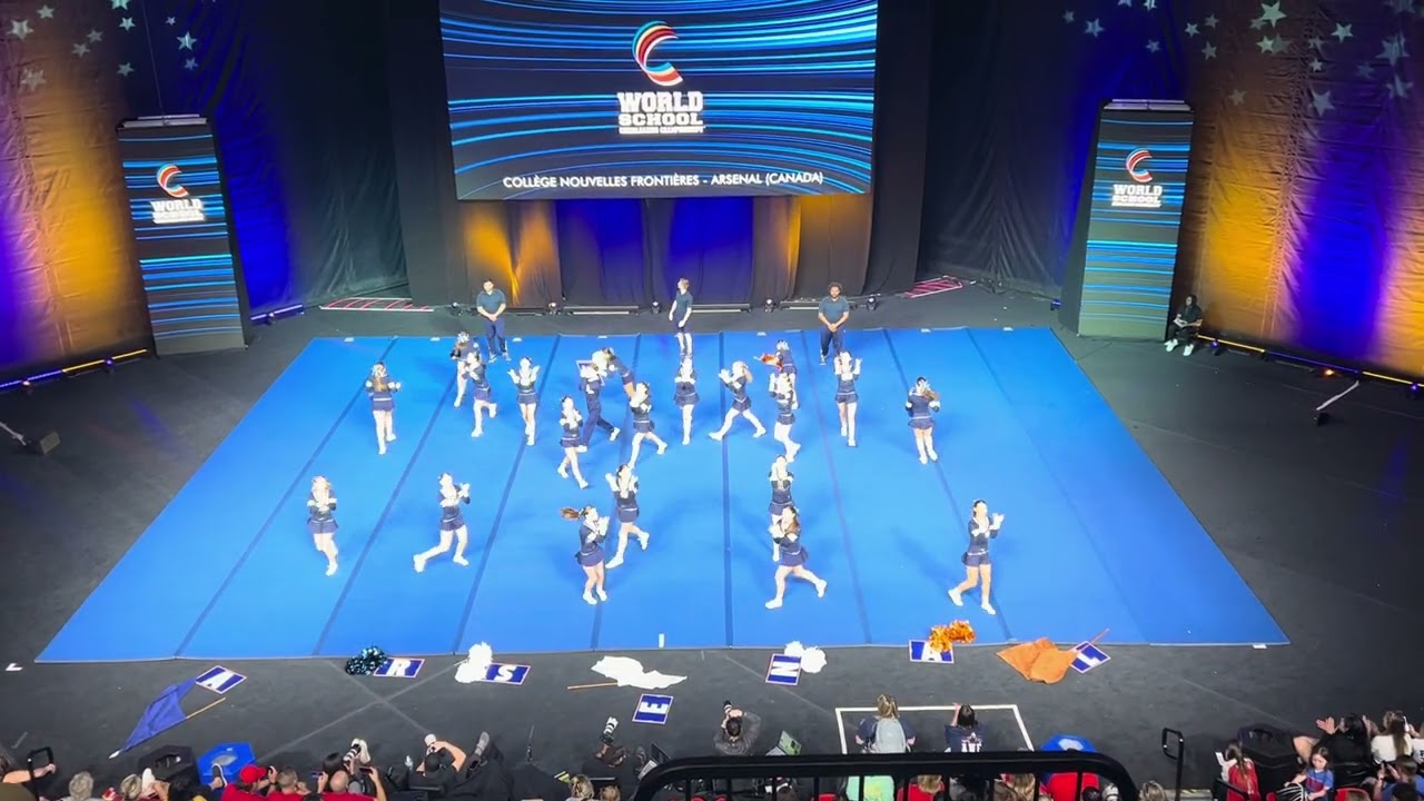 Arsenal du Collège Nouvelles Frontières - World school Cheerleading Championship - Orlando 2024