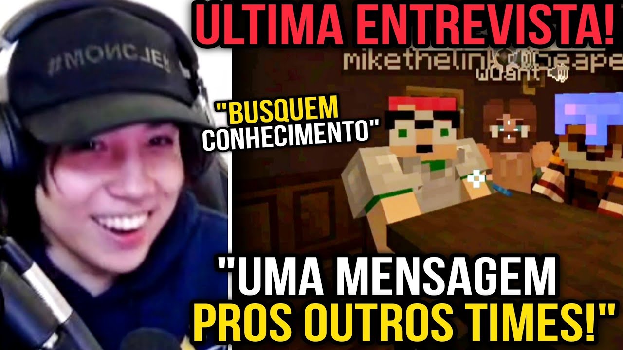 O TIME CORVO (CROW) DA SUA ULTIMA ENTREVISTA | QSMP