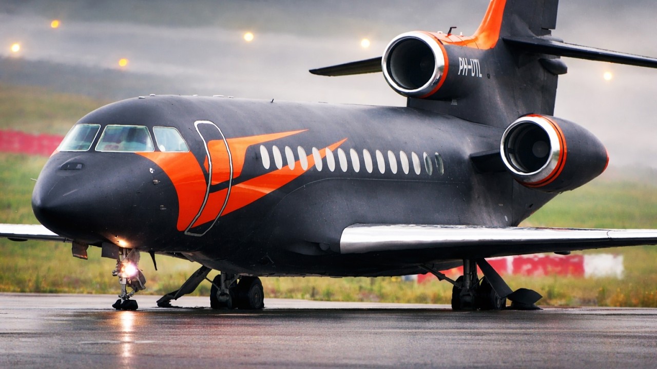 Max Verstappen Private Jet Landing & Take Off Compilation | F1 World Champion
